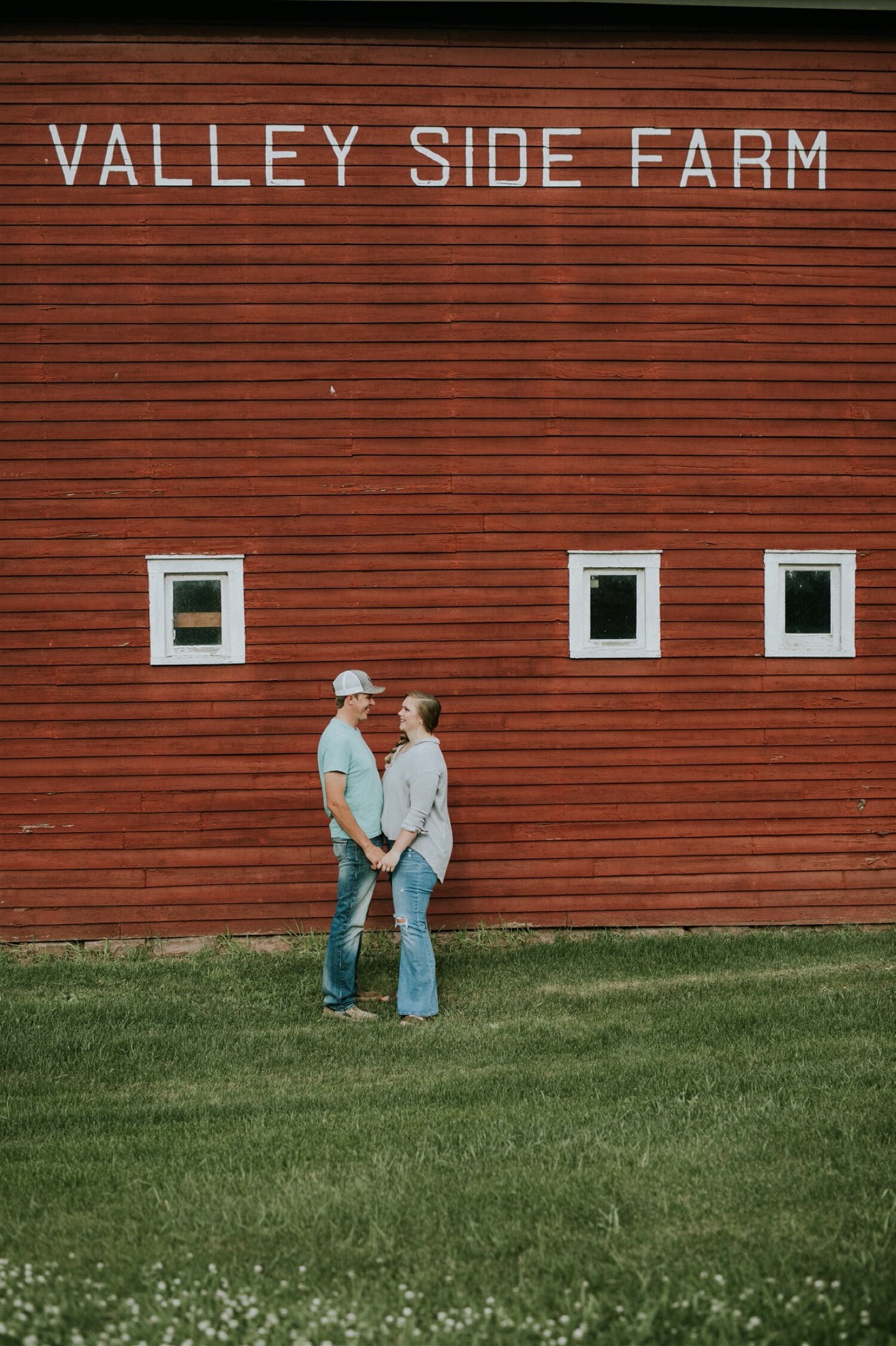 Country Barn Engagement Session