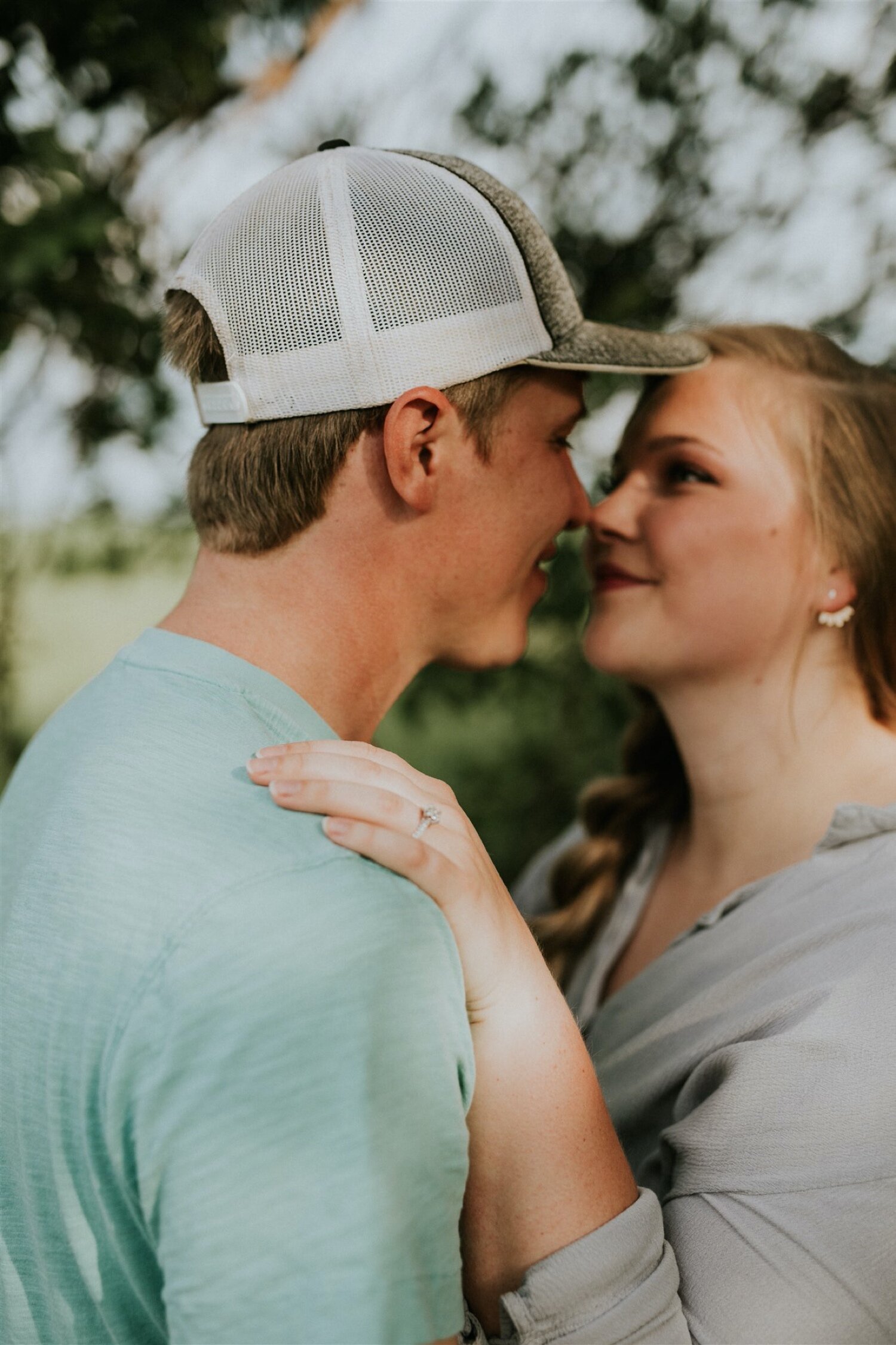 Country Barn Engagement Session