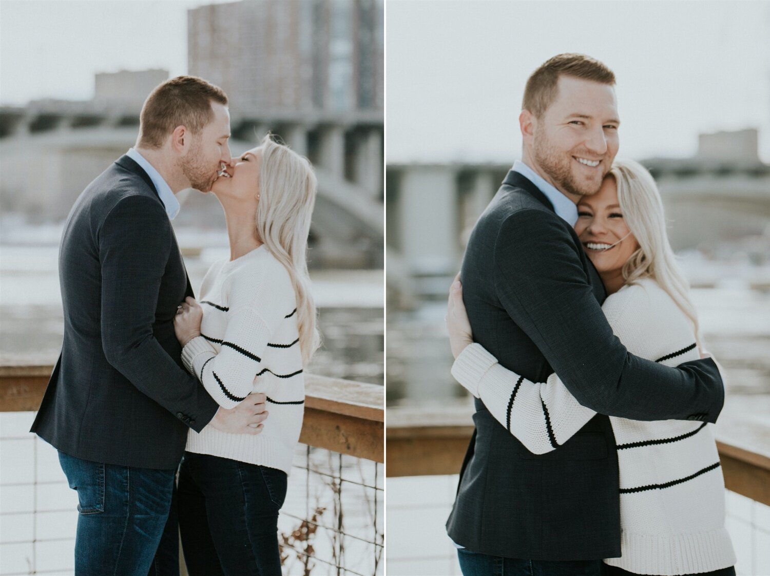  Downtown Minneapolis Engagement Session | Minnesota Engagement Photographer Minneapolis Engagement Photographer, Minnesota Engagement Photography, Minneapolis Photographer, Twin Cities Photographer Engagement Photos Downtown, Engagement Photos Winte