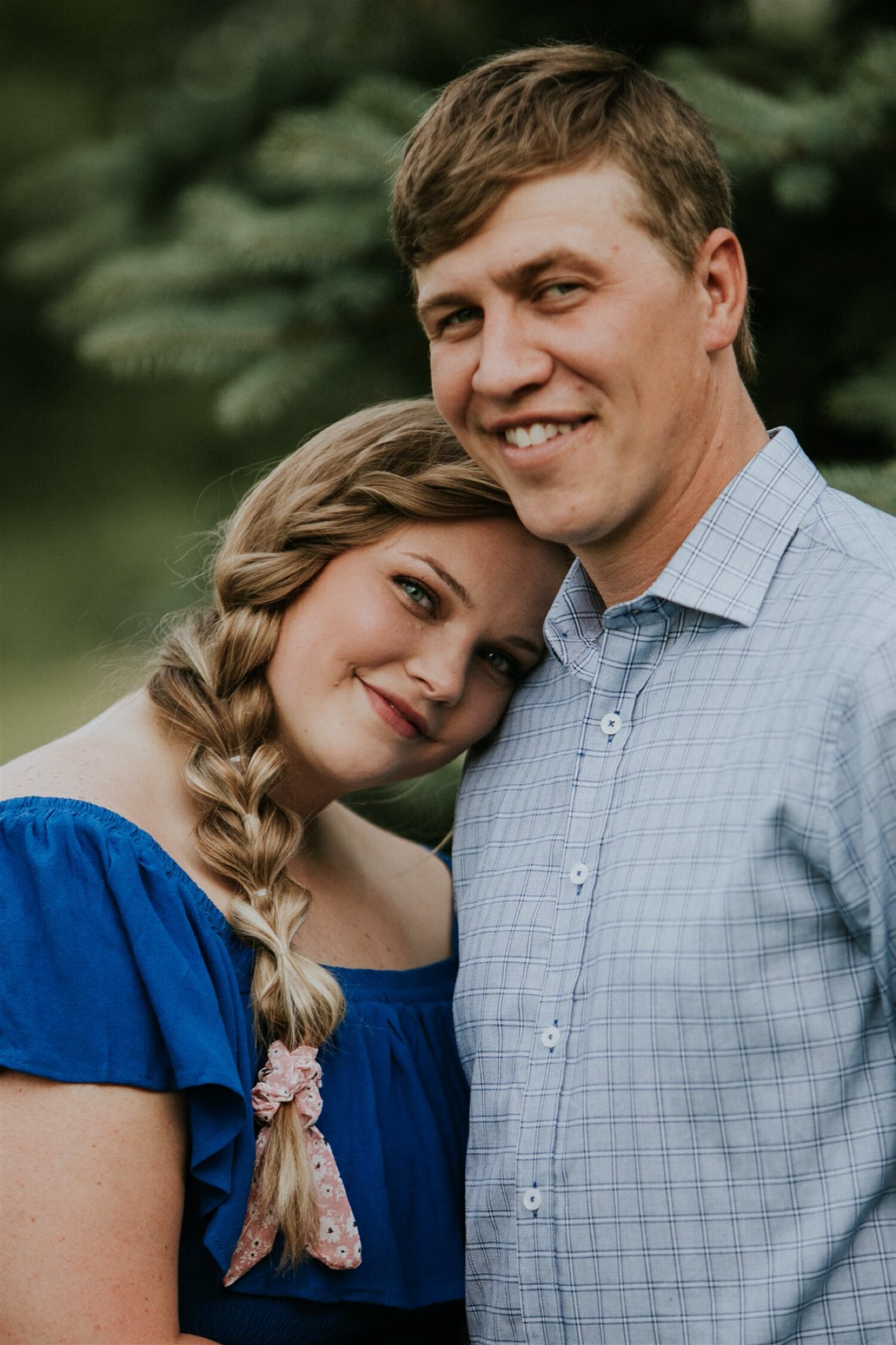 Country Barn Engagement Session