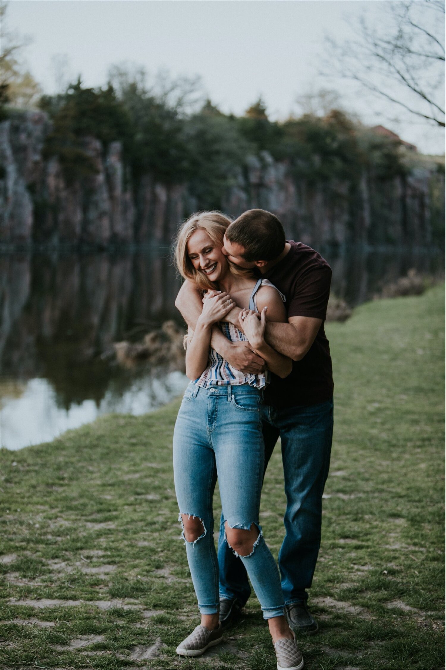 12_Sioux Falls Engagement Photographer _ Pallisades State Park + Mackenzie + Todd-80.jpg