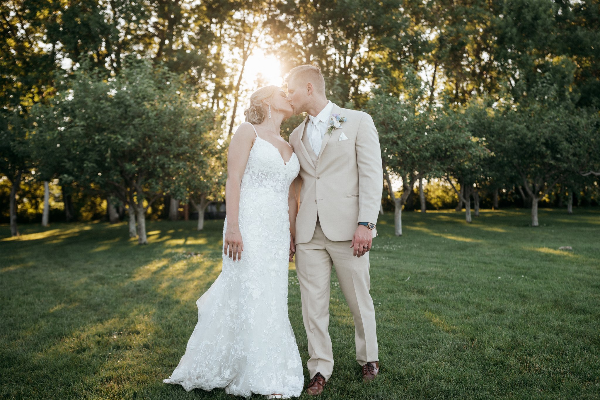 Danica & Tyrell’s Spring Wedding at The Meadow Barn